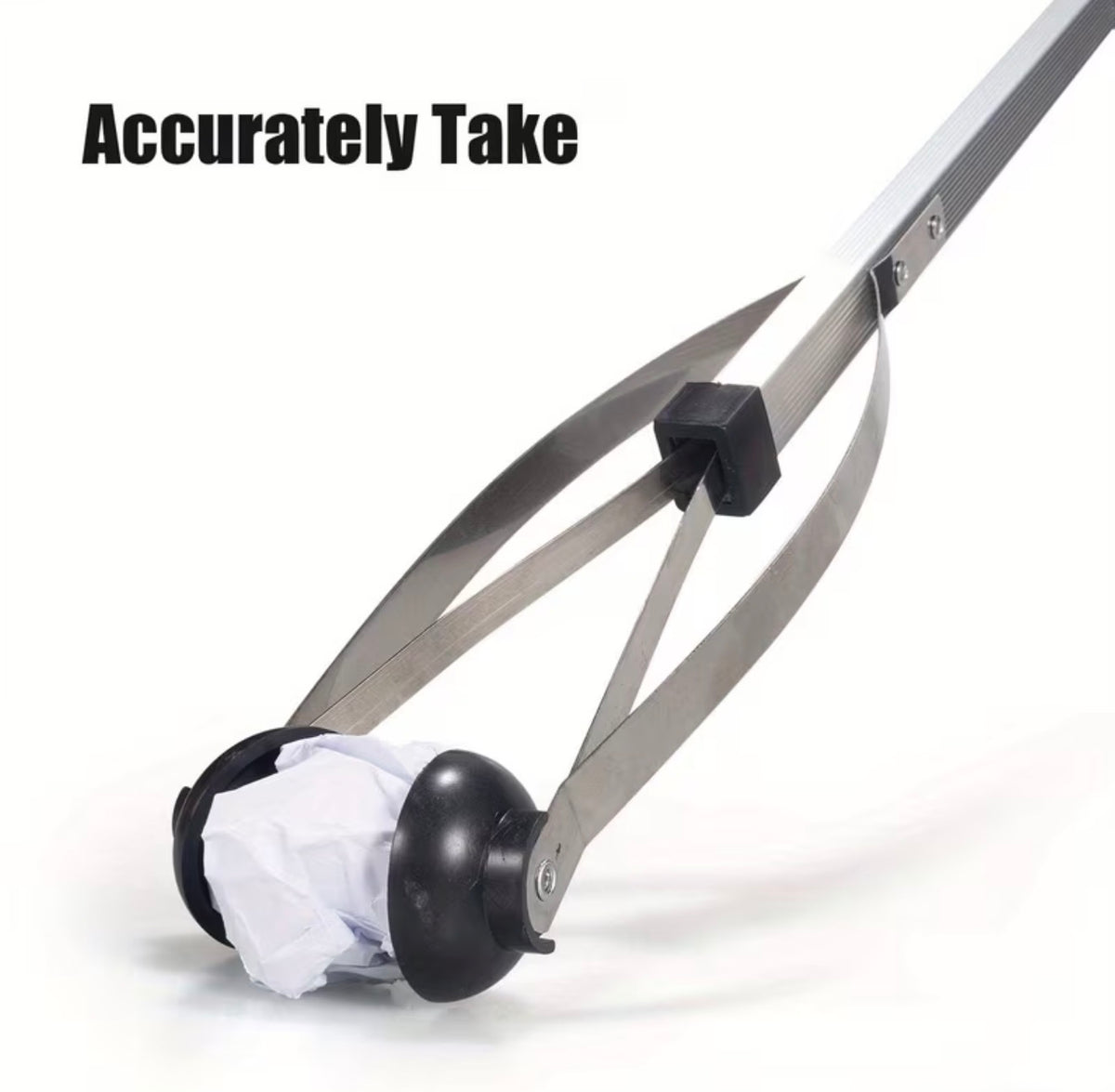 2 Pack Garbage Picking Tool 81cm/ 32Inch Long Hand Picker Aluminum Alloy Trash Grabber Reacher Easy Pick-Up and Trash Retrieval for Picking up Objects
