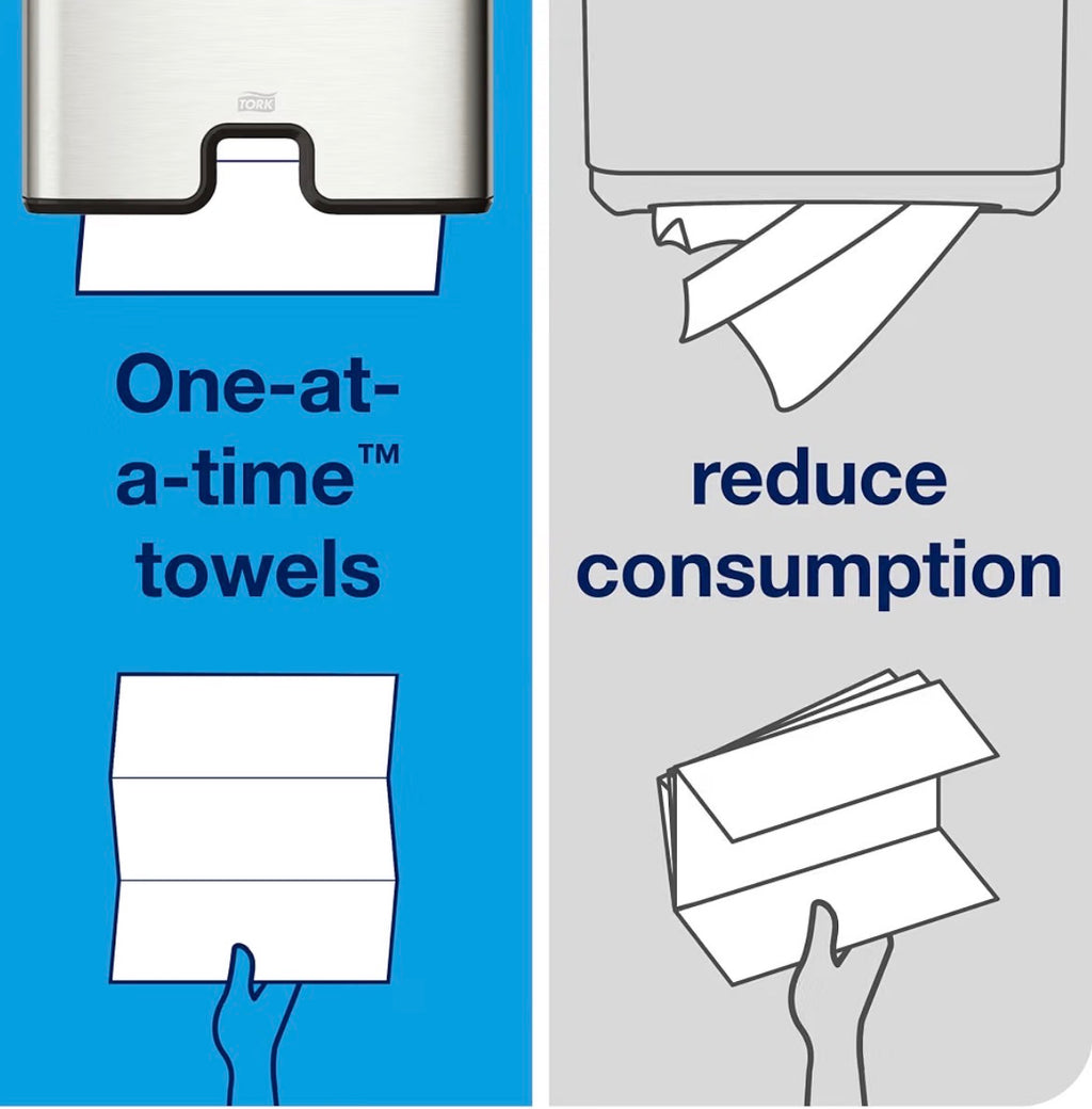 Tork Multifold Hand Towel, Natural, 16 packs x 250 sheets