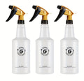 1/2/3pcs Heavy-Duty Refillable Spray Bottles with Adjustable Nozzle - 26oz/770ml Large Capacity, Leakproof & Non-Toxic - for Cleaning