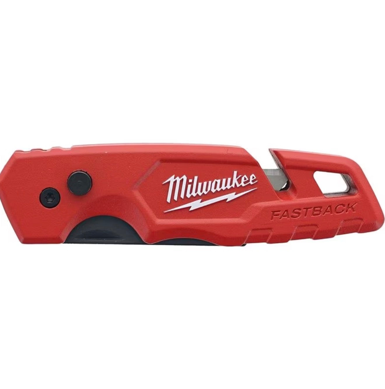 Milwaukee FASTBACK Durable Folding Utility Knife w/Blade Storage