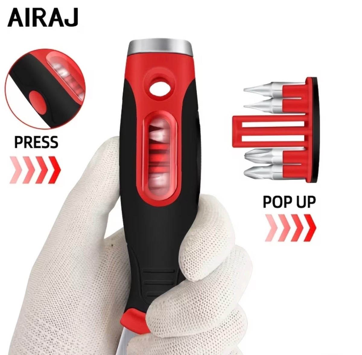AIRAJ 15-1 Multifunctional Paint Scraper