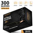 Pure Nitrile Disposable Gloves Suitable for, Maintenance,Chemicals, Custodial/Janitorial