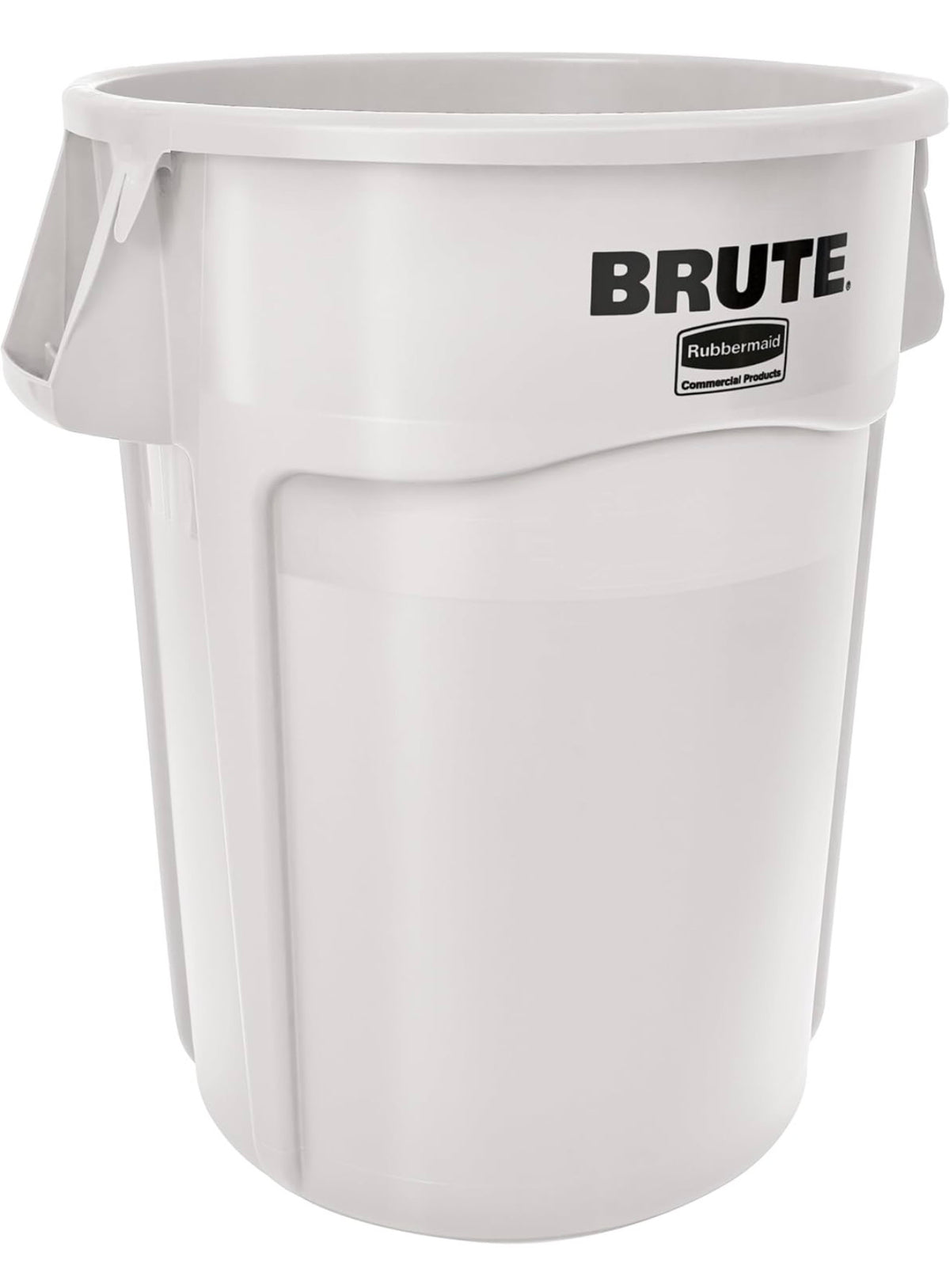 Rubbermaid Commercial Products BRUTE Heavy-Duty Round Trash/Garbage Container,Black, for Landscapers/Construction Sites/Restaurants/Back of House/Offices/Warehouses/Commercial Environments